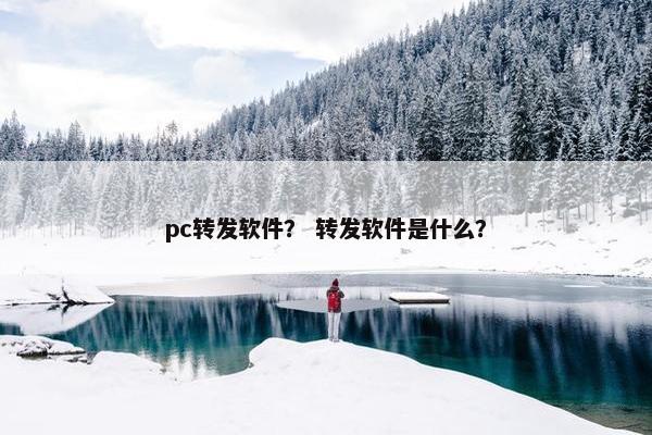 pc转发软件？ 转发软件是什么？