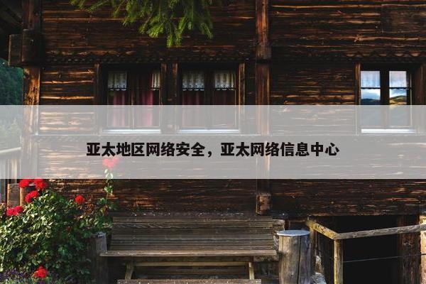 亚太地区网络安全，亚太网络信息中心