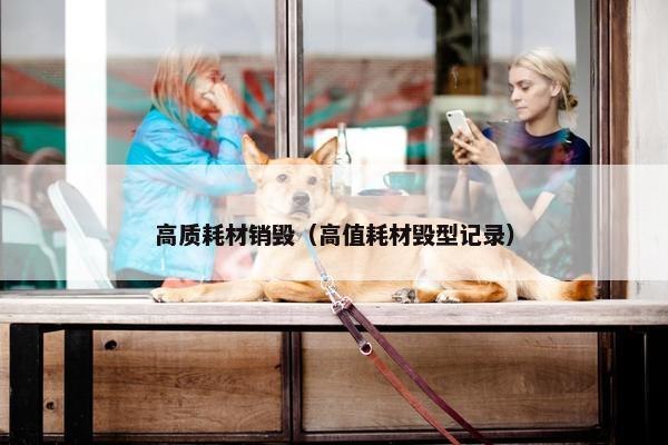 高质耗材销毁（高值耗材毁型记录）