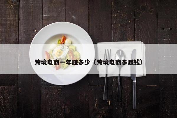 跨境电商一年赚多少（跨境电商多赚钱）