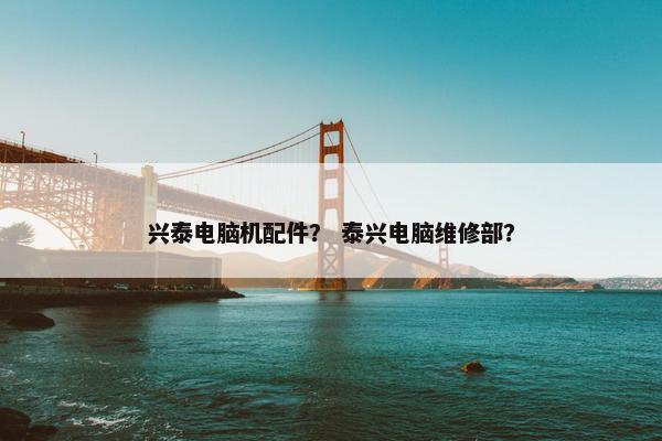 兴泰电脑机配件？ 泰兴电脑维修部？
