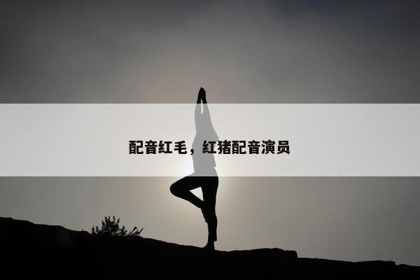 配音红毛，红猪配音演员