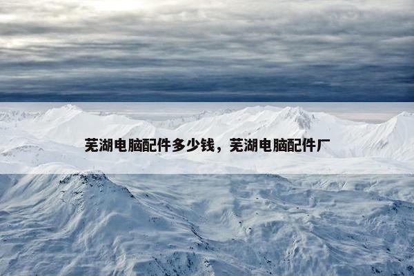 芜湖电脑配件多少钱，芜湖电脑配件厂