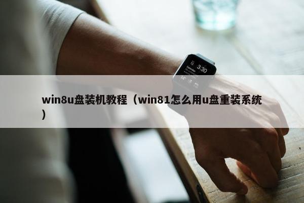 win8u盘装机教程（win81怎么用u盘重装系统）