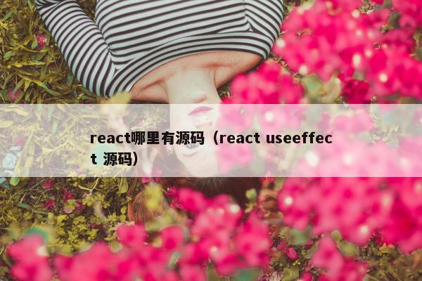 react哪里有源码（react useeffect 源码）