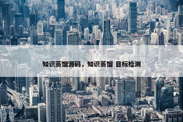 知识蒸馏源码，知识蒸馏 目标检测