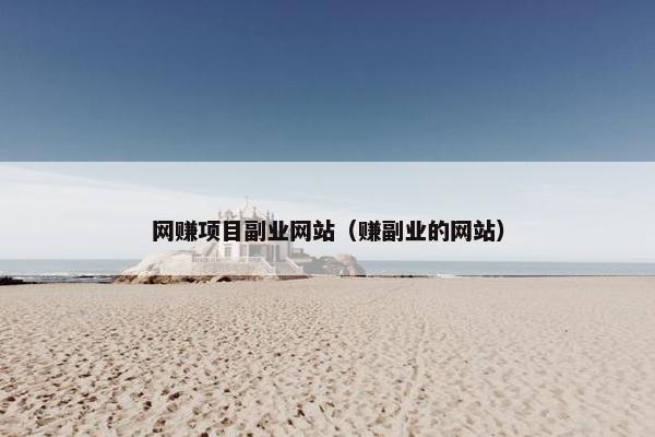 网赚项目副业网站（赚副业的网站）