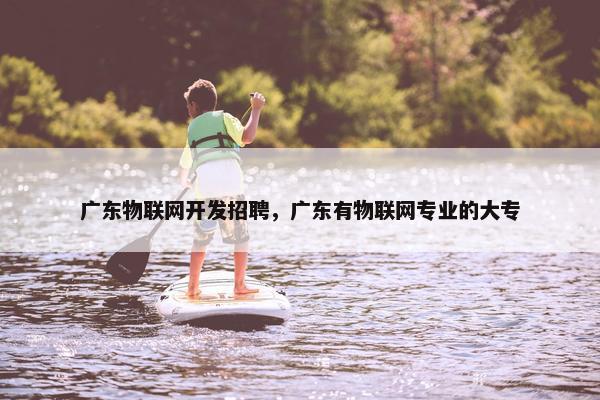广东物联网开发招聘，广东有物联网专业的大专