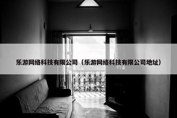 乐游网络科技有限公司（乐游网络科技有限公司地址）