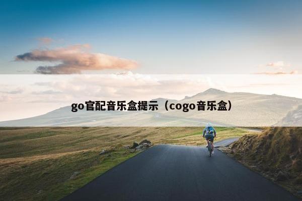 go官配音乐盒提示（cogo音乐盒）