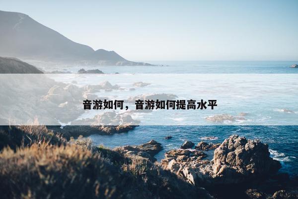 音游如何，音游如何提高水平