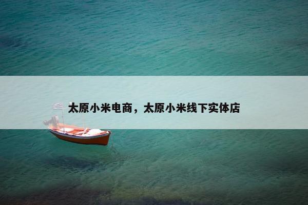 太原小米电商，太原小米线下实体店