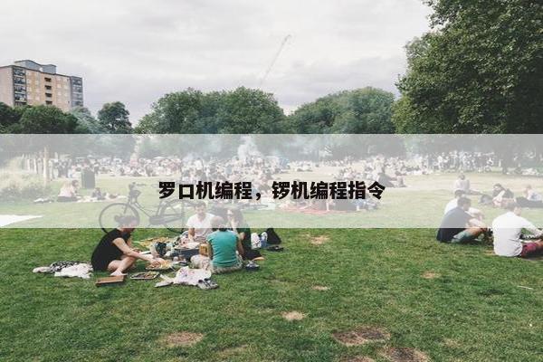 罗口机编程，锣机编程指令