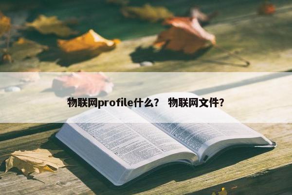 物联网profile什么？ 物联网文件？