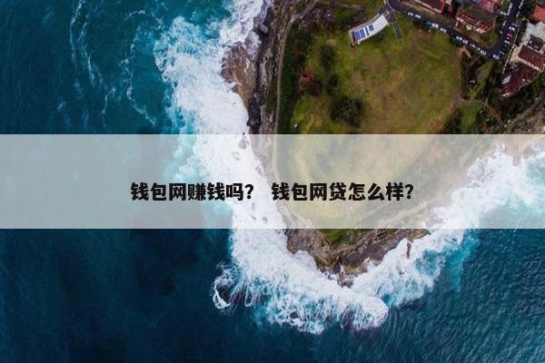 钱包网赚钱吗？ 钱包网贷怎么样？