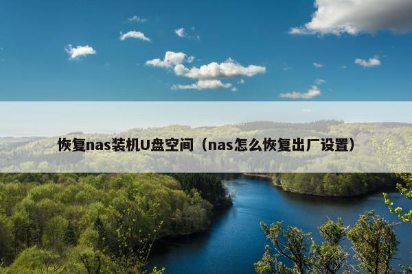恢复nas装机U盘空间（nas怎么恢复出厂设置）