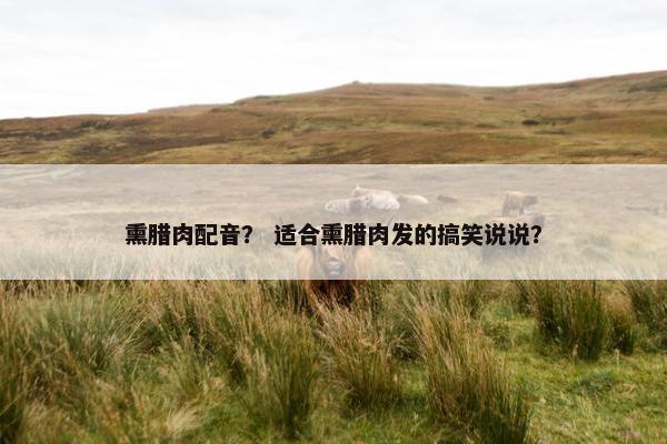 熏腊肉配音？ 适合熏腊肉发的搞笑说说？