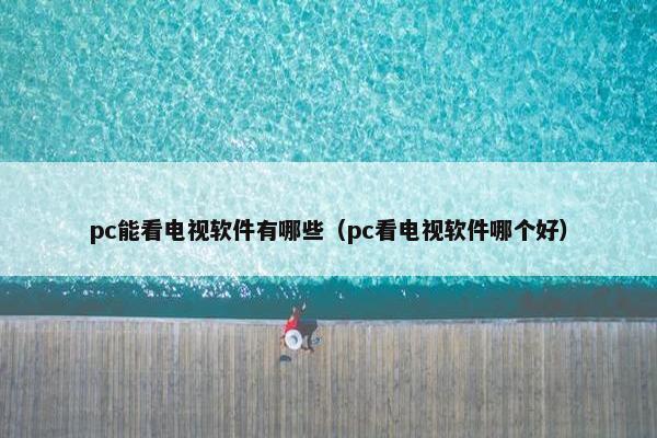 pc能看电视软件有哪些（pc看电视软件哪个好）