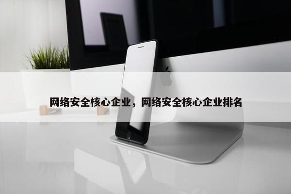 网络安全核心企业，网络安全核心企业排名