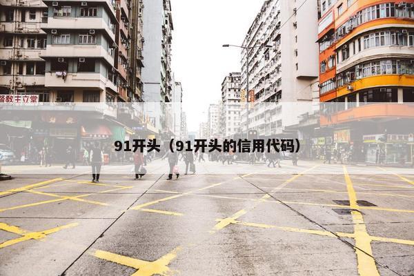 91开头（91开头的信用代码）