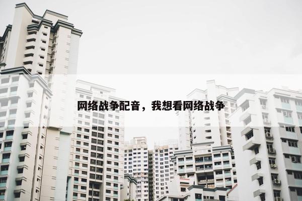 网络战争配音，我想看网络战争