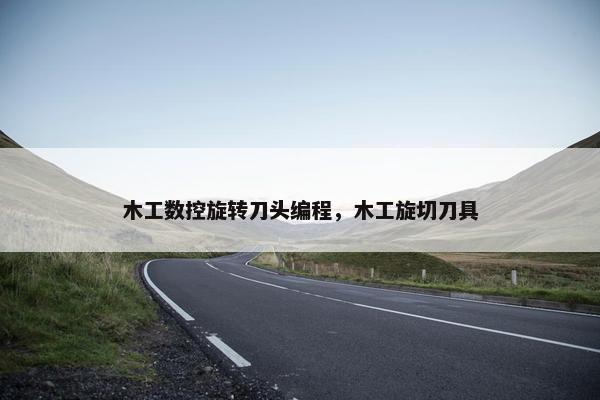 木工数控旋转刀头编程，木工旋切刀具