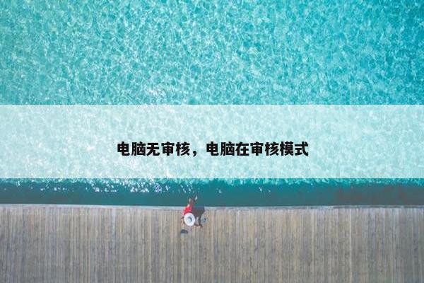 电脑无审核，电脑在审核模式