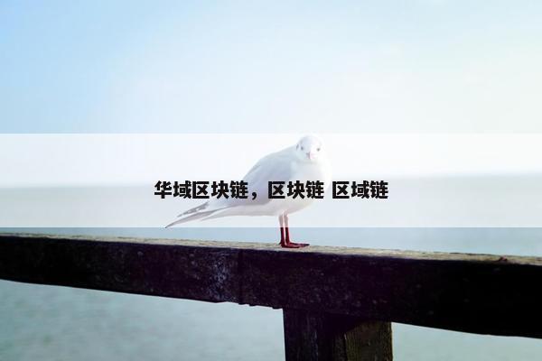 华域区块链，区块链 区域链