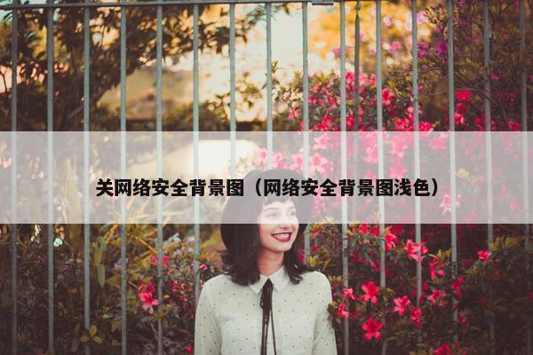 关网络安全背景图（网络安全背景图浅色）