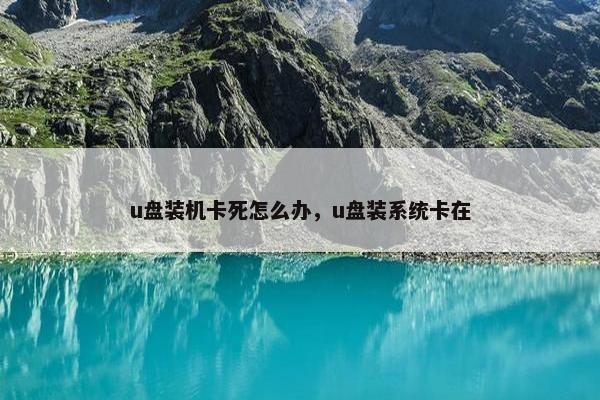 u盘装机卡死怎么办，u盘装系统卡在