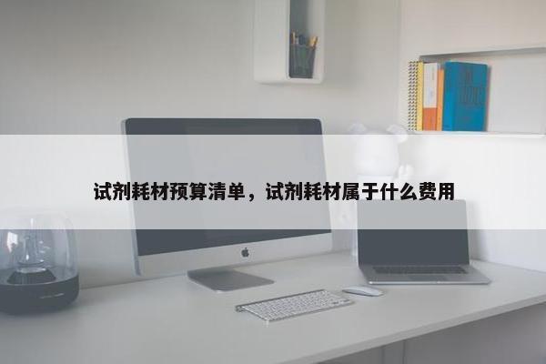试剂耗材预算清单，试剂耗材属于什么费用