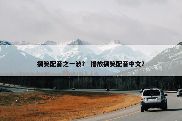 搞笑配音之一波？ 播放搞笑配音中文？