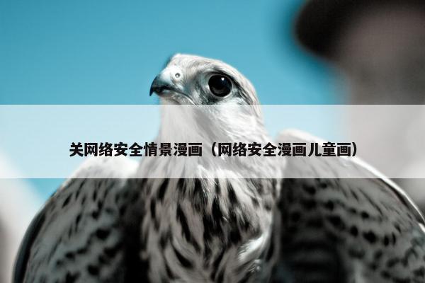 关网络安全情景漫画（网络安全漫画儿童画）