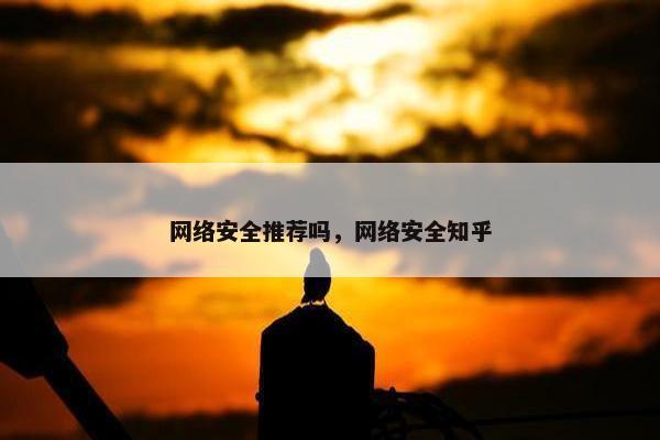 网络安全推荐吗，网络安全知乎