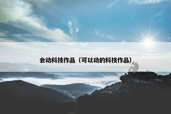 会动科技作品（可以动的科技作品）