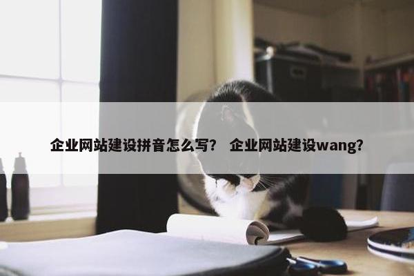 企业网站建设拼音怎么写？ 企业网站建设wang？
