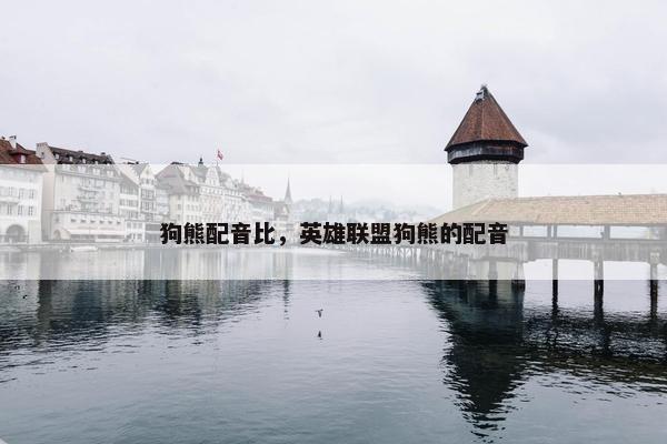 狗熊配音比，英雄联盟狗熊的配音